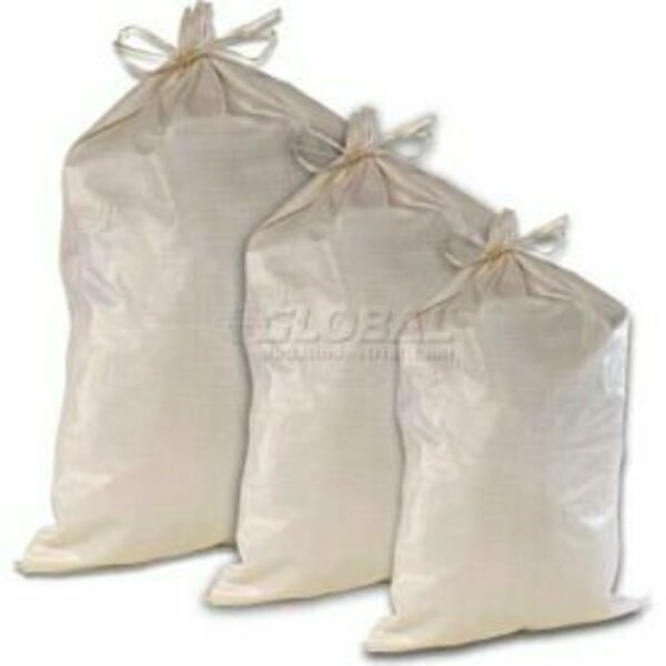 Hygrade Safety Supplies ComfitWear Poly Sandbags, 15'' x 27'', 55 lb Bag, White PSB-1527 W